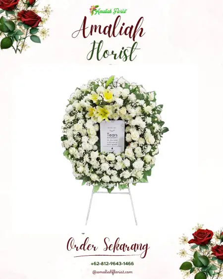 Krans Bunga Duka Jumapolo