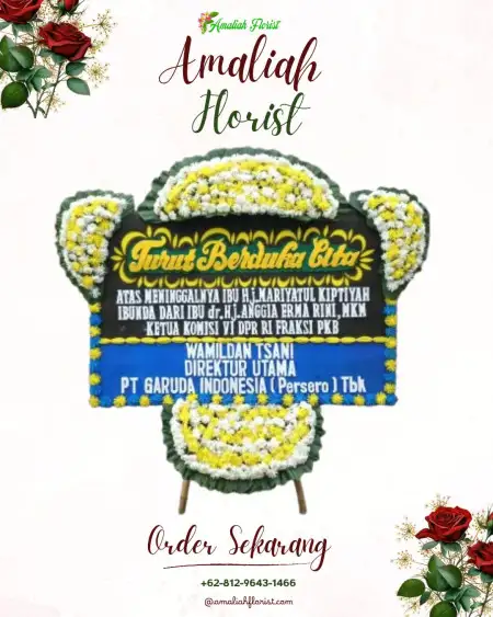 Papan Bunga Duka Jumapolo